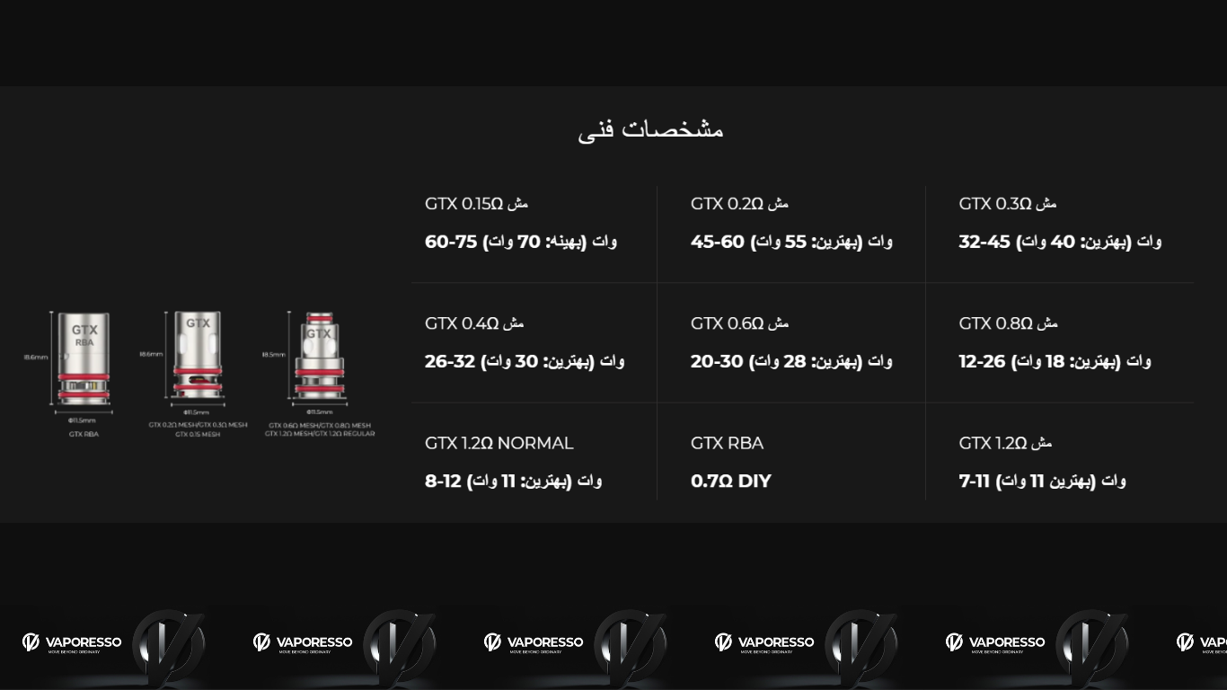 کویل جی تی ایکس ویپرسو
