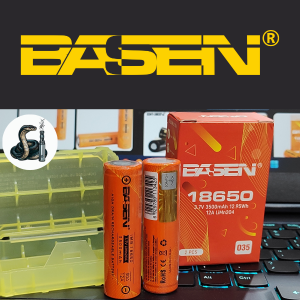 باتری بیسن 18650 3500 میلی آمپری BATTERY BASEN 18650 3500MAH