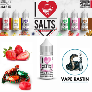 سالت آبنبات توت فرنگی I LOVE SALTS SWEET STRAWBERRY