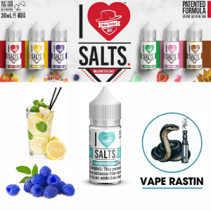 سالت تمشک آبی لیموناد I LOVE SALTS BLU RSB LMN